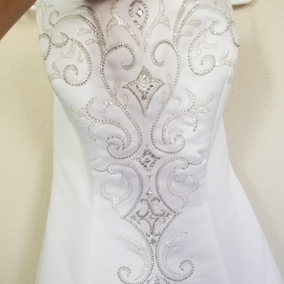 GERMAN WEDDING DRESS SIZE 6 CLASSIC - Picture 2 of 6